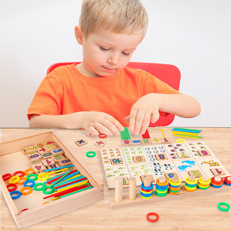 Lernspielzeug für Kinder aus Holz bylotrend