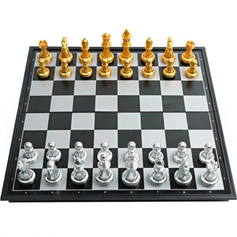Magnetisches Schachspiel-Klappbrett für Grundschüler bylotrend
