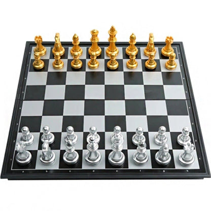 Magnetisches Schachspiel-Klappbrett für Grundschüler bylotrend