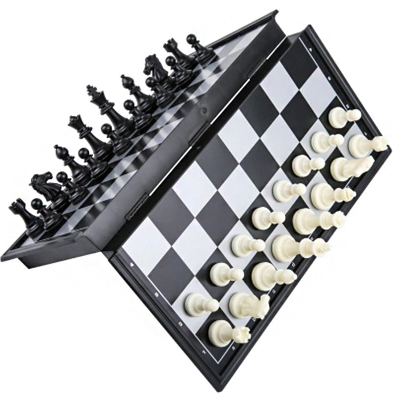 Magnetisches Schachspiel-Klappbrett für Grundschüler bylotrend