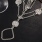 Mode Silberkette Barfuß Sandalen Fußkettchen Körperschmuck bylotrend