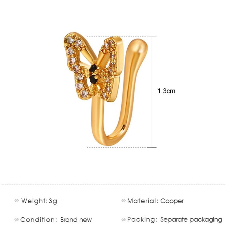Nasenclip Schmuck ohne Loch bylotrend