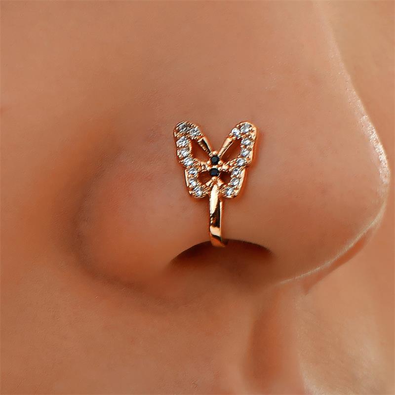 Nasenclip Schmuck ohne Loch bylotrend