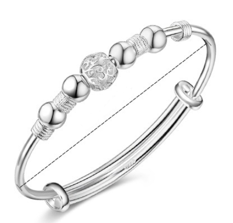 Perlen Armband Silber Damen bylotrend