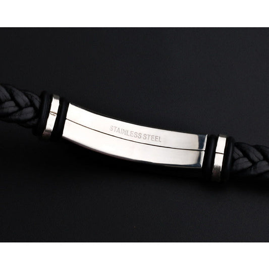 Personalisierte Armbänder Männer Silber bylotrend