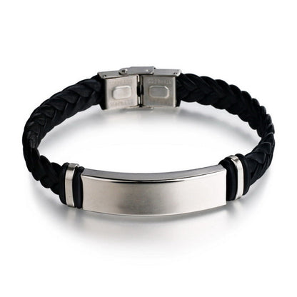 Personalisierte Armbänder Männer Silber bylotrend