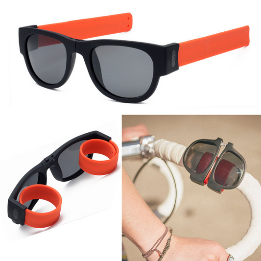Polarisierte faltbare Handgelenk-Sonnenbrille mit neuem seltsamem Armband-Design faltbare Sonnenbrille bylotrend