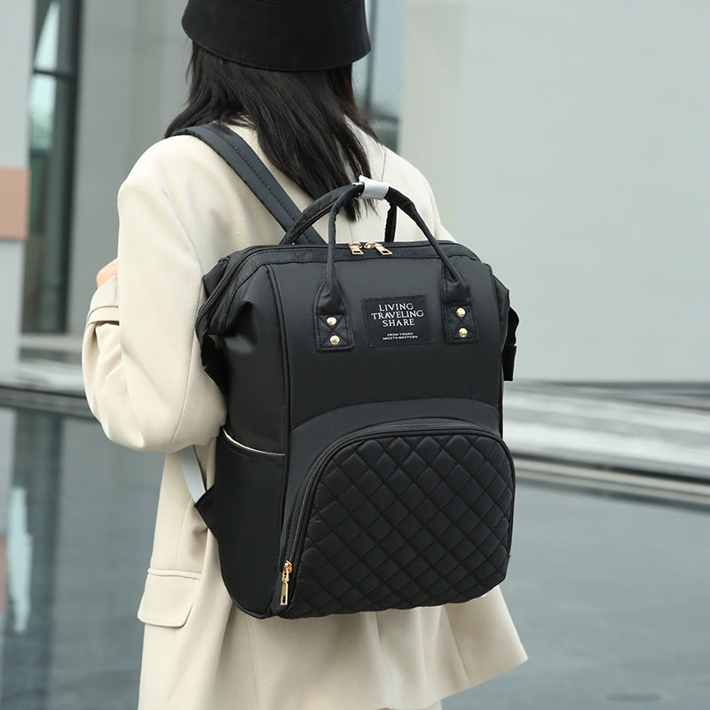 Praktische Baby Wickeltasche Stickgarn - Schwangere Frau Tasche bylotrend