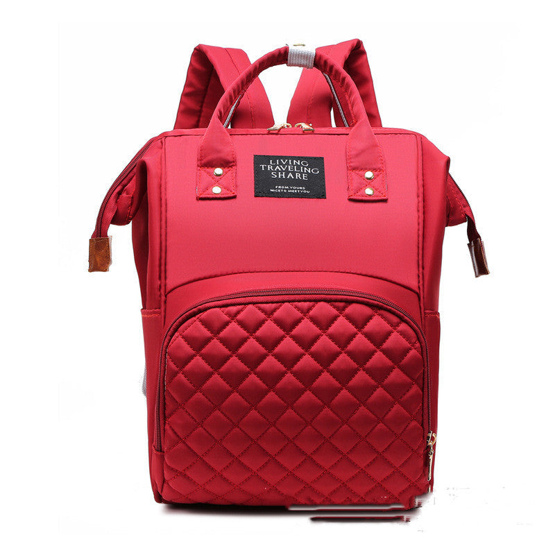 Praktische Baby Wickeltasche Stickgarn - Schwangere Frau Tasche bylotrend