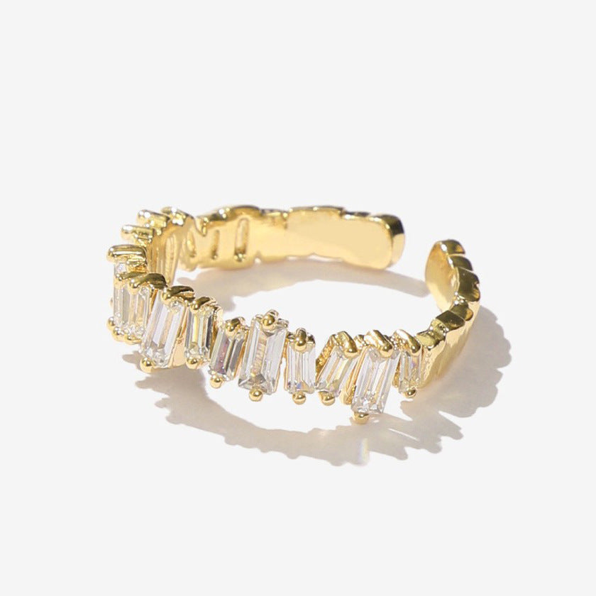 Schöne Damen Ring 14K Gold bylotrend