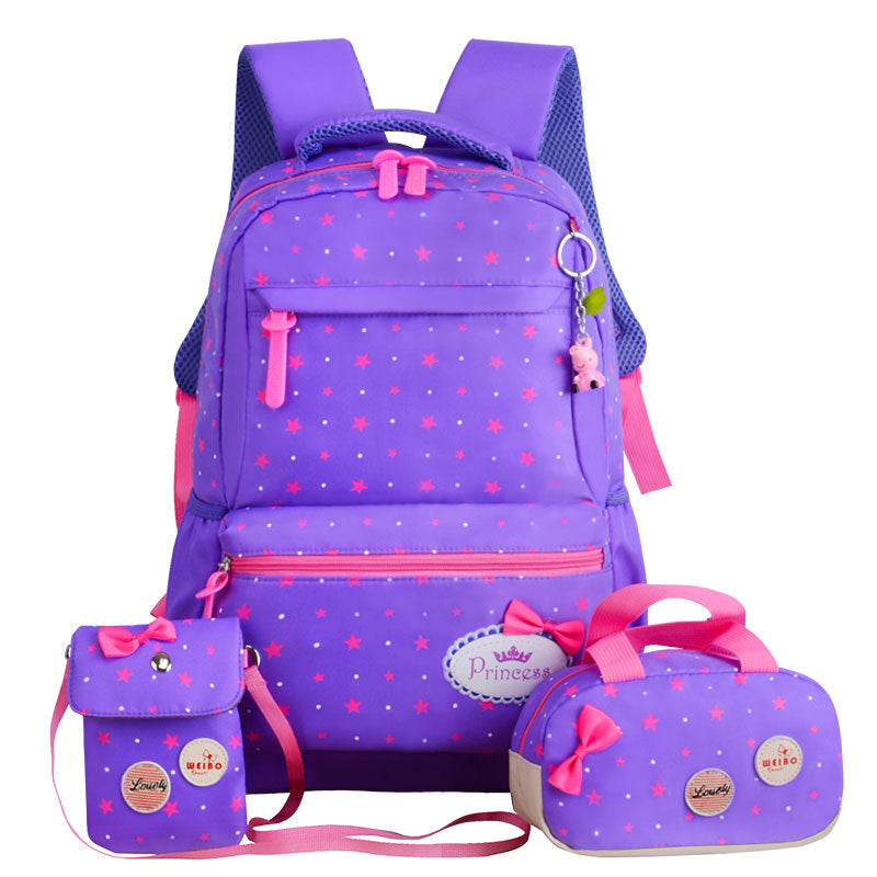 Schultasche Mädchen 3 Stück bylotrend
