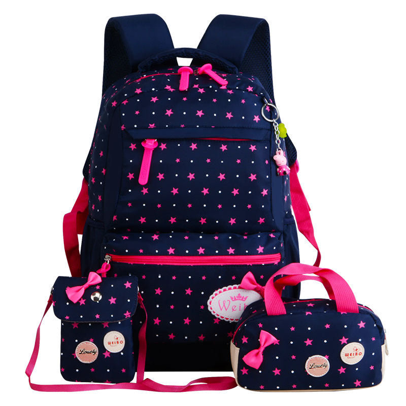 Schultasche Mädchen 3 Stück bylotrend