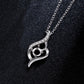 Silber 925 Sterling Damen Halskette bylotrend