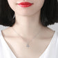 Silber 925 Sterling Damen Halskette bylotrend