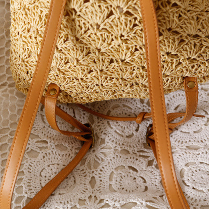 Strandurlaub Strohsack-Beach holiday straw bag bylotrend
