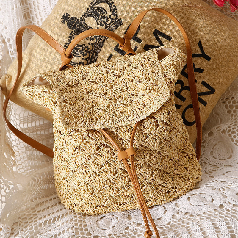 Strandurlaub Strohsack-Beach holiday straw bag bylotrend