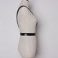 Wildleder Gürtel Schwarz Damen bylotrend