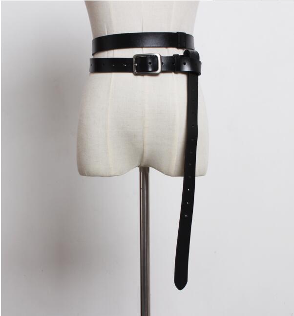 Wildleder Gürtel Schwarz Damen bylotrend