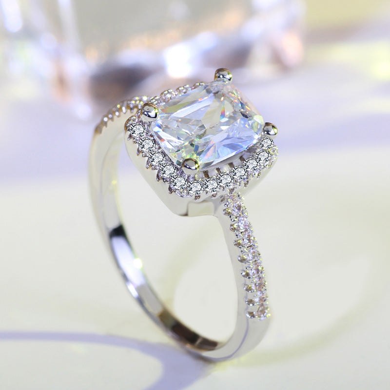 Zirkonring Diamantring bylotrend
