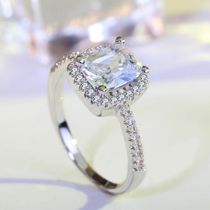 Zirkonring Diamantring bylotrend