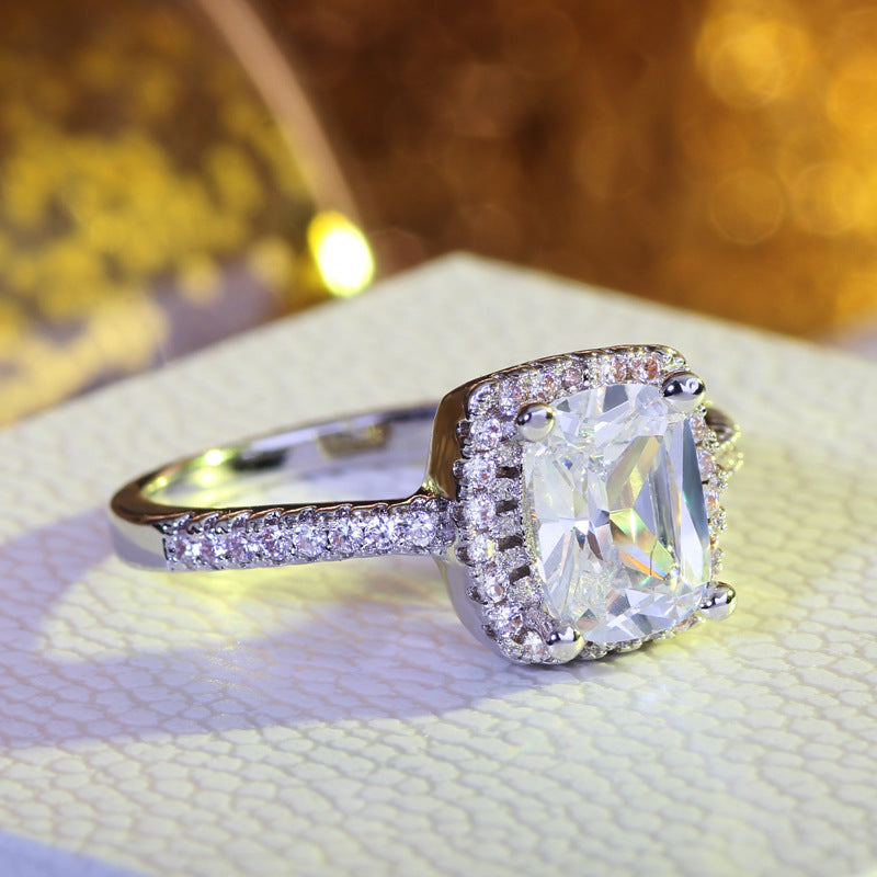 Zirkonring Diamantring bylotrend